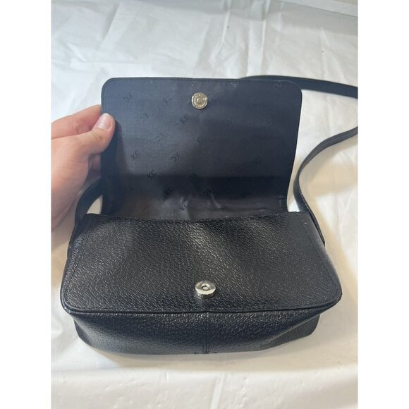 Kenneth Cole Leather Shoulder Bag black - Picture 8 of 14